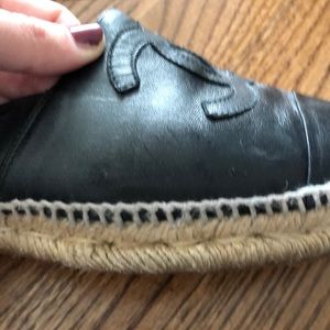 Chanel espadrilles lambskin